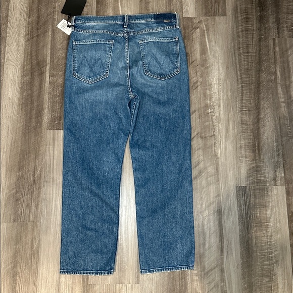 MOTHER High Waisted Rider Ankle Running with Scissors Jeans - 33 - Picture 2 of 8